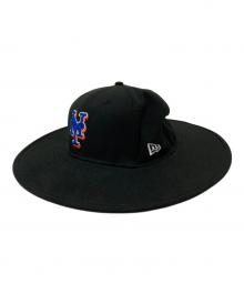 New Era（ニューエラ）の古着「FITTED LONG BRIM HAT」｜ブラック