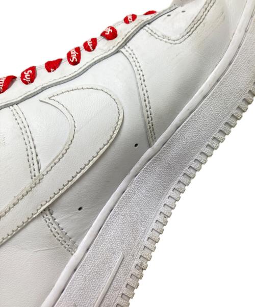 NIKE（ナイキ）NIKE (ナイキ) SUPREME (シュプリーム) Air Force 1 Low White ホワイト サイズ:27.5㎝の古着・服飾アイテム