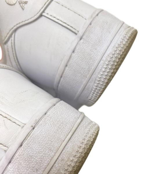NIKE（ナイキ）NIKE (ナイキ) SUPREME (シュプリーム) Air Force 1 Low White ホワイト サイズ:27.5㎝の古着・服飾アイテム