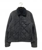Calvin Klein Jeansカルバンクラインジーンズ）の古着「REV CROP SHERPA JKT」｜ブラック