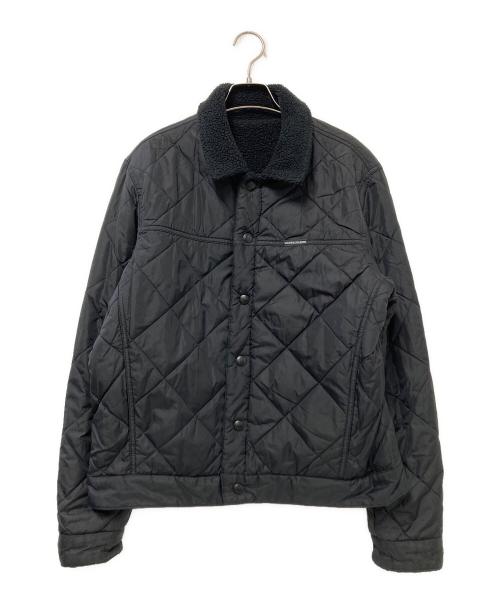 Calvin Klein Jeans（カルバンクラインジーンズ）Calvin Klein Jeans (カルバンクラインジーンズ) REV CROP SHERPA JKT ブラック サイズ:Mの古着・服飾アイテム