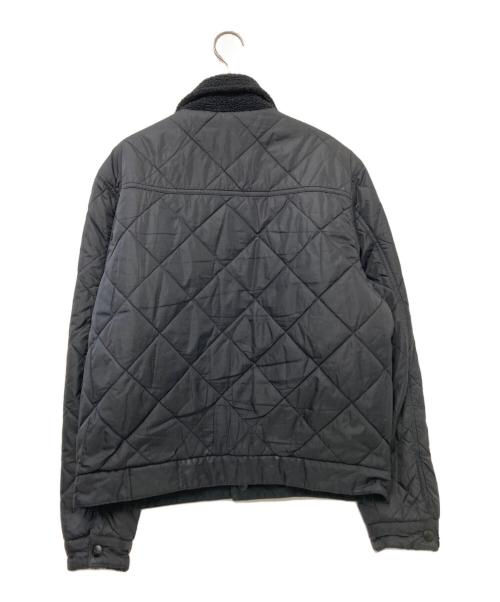 Calvin Klein Jeans（カルバンクラインジーンズ）Calvin Klein Jeans (カルバンクラインジーンズ) REV CROP SHERPA JKT ブラック サイズ:Mの古着・服飾アイテム