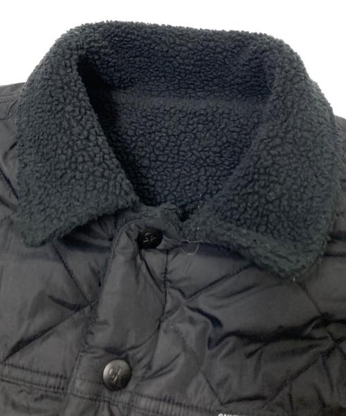 Calvin Klein Jeans（カルバンクラインジーンズ）Calvin Klein Jeans (カルバンクラインジーンズ) REV CROP SHERPA JKT ブラック サイズ:Mの古着・服飾アイテム