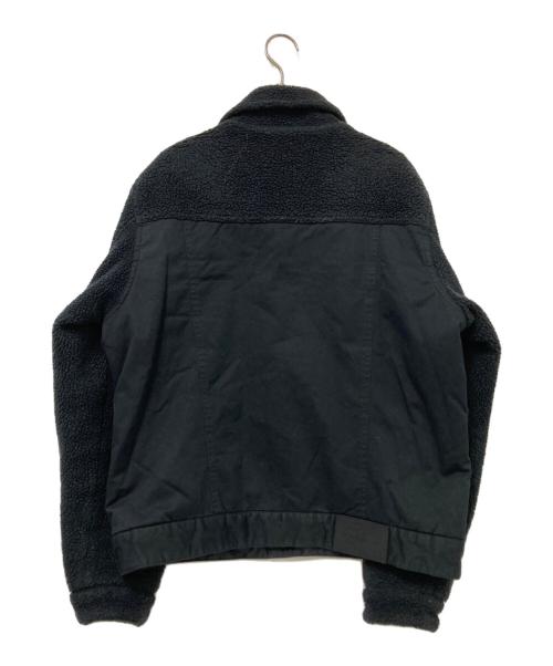 Calvin Klein Jeans（カルバンクラインジーンズ）Calvin Klein Jeans (カルバンクラインジーンズ) REV CROP SHERPA JKT ブラック サイズ:Mの古着・服飾アイテム