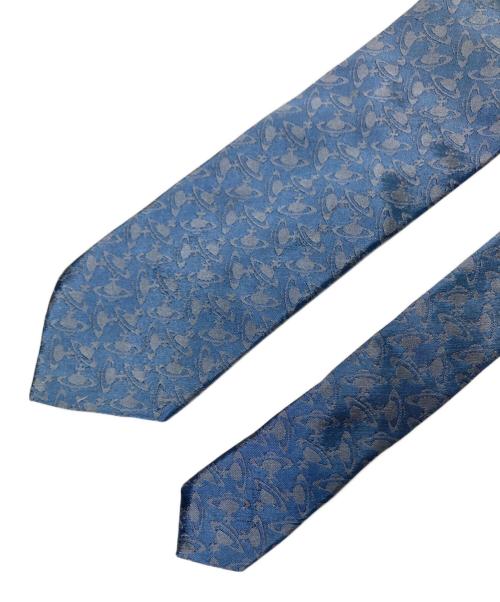 Vivienne Westwood（ヴィヴィアンウエストウッド）Vivienne Westwood (ヴィヴィアンウエストウッド) ネクタイ ブルー サイズ:下記参照の古着・服飾アイテム