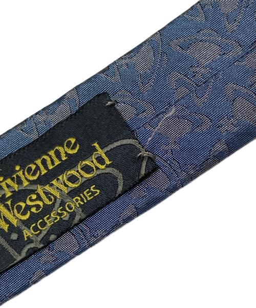 Vivienne Westwood（ヴィヴィアンウエストウッド）Vivienne Westwood (ヴィヴィアンウエストウッド) ネクタイ ブルー サイズ:下記参照の古着・服飾アイテム