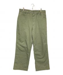 waiper（ワイパー）の古着「1940's U.S.M.C. P-47 HBT ユーティリティパンツ」｜グリーン