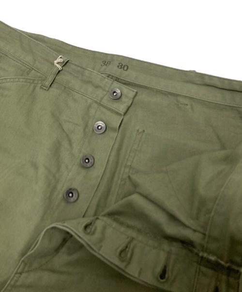 waiper（ワイパー）waiper (ワイパー) 1940's U.S.M.C. P-47 HBT ユーティリティパンツ グリーン サイズ:W38×L30の古着・服飾アイテム