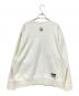 adidas (アディダス) 刺繍スウェット ホワイト サイズ:XL：4000円