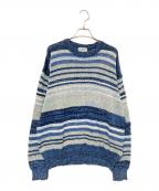 Burberry'sバーバリー）の古着「リネン混ニット」｜ブルー