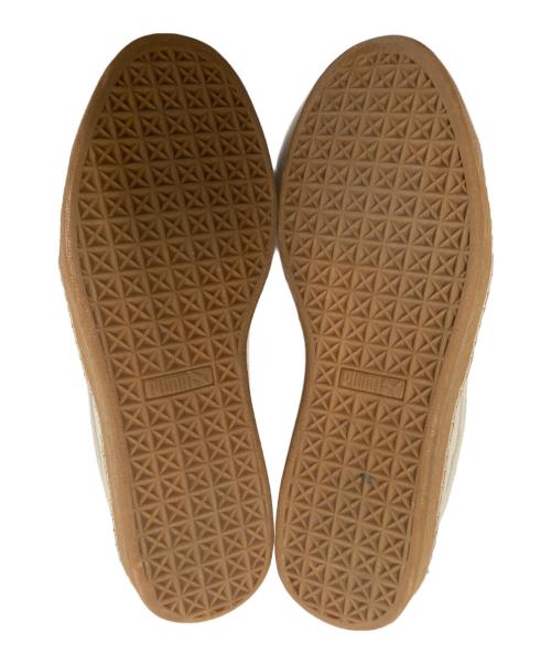 PUMA（プーマ）PUMA (プーマ) Suede Classic Blanket Stitch アイボリー サイズ:27.5cmの古着・服飾アイテム