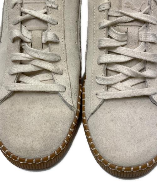 PUMA（プーマ）PUMA (プーマ) Suede Classic Blanket Stitch アイボリー サイズ:27.5cmの古着・服飾アイテム