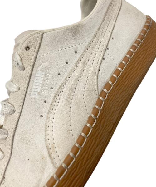 PUMA（プーマ）PUMA (プーマ) Suede Classic Blanket Stitch アイボリー サイズ:27.5cmの古着・服飾アイテム