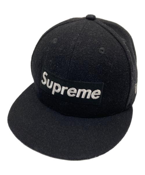 New Era（ニューエラ）New Era (ニューエラ) SUPREME (シュプリーム) キャップ ブラック サイズ:下記参照の古着・服飾アイテム