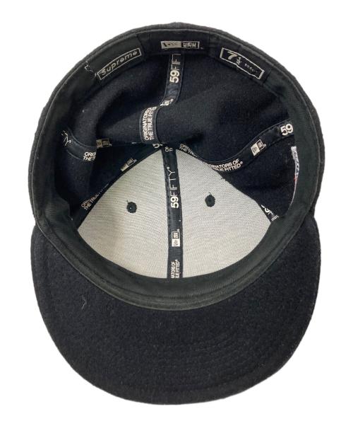 New Era（ニューエラ）New Era (ニューエラ) SUPREME (シュプリーム) キャップ ブラック サイズ:下記参照の古着・服飾アイテム