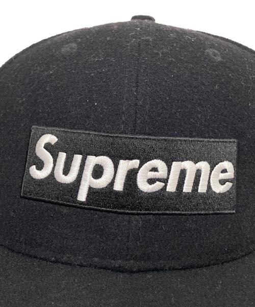 New Era（ニューエラ）New Era (ニューエラ) SUPREME (シュプリーム) キャップ ブラック サイズ:下記参照の古着・服飾アイテム