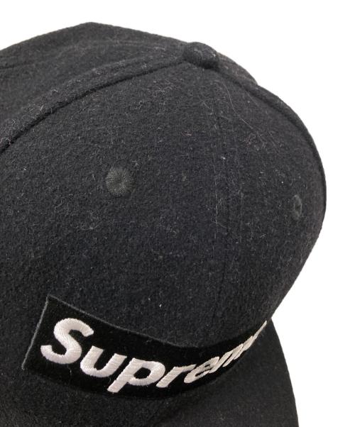 New Era（ニューエラ）New Era (ニューエラ) SUPREME (シュプリーム) キャップ ブラック サイズ:下記参照の古着・服飾アイテム