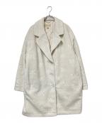 MICHAEL KORSマイケル・コース）の古着「ロゴ テディ コート」｜ホワイト