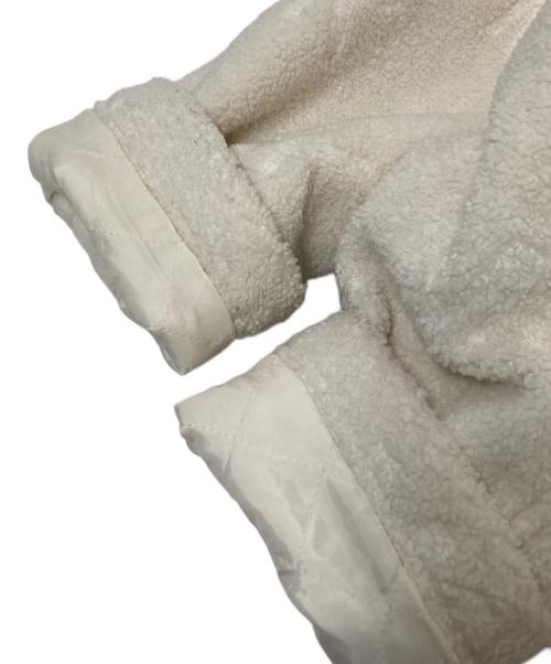 MICHAEL KORS（マイケル・コース）MICHAEL KORS (マイケル・コース) ロゴ テディ コート ホワイト サイズ:Sの古着・服飾アイテム