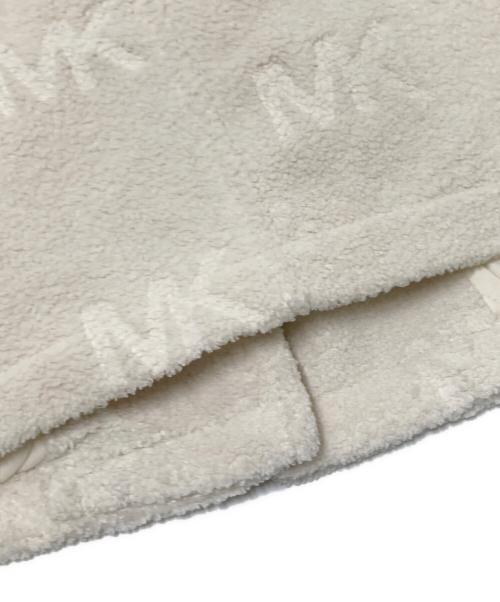 MICHAEL KORS（マイケル・コース）MICHAEL KORS (マイケル・コース) ロゴ テディ コート ホワイト サイズ:Sの古着・服飾アイテム