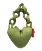 Coachtopiaコーチトピア）の古着「ループ パフィー ハート バッグ」｜グリーン