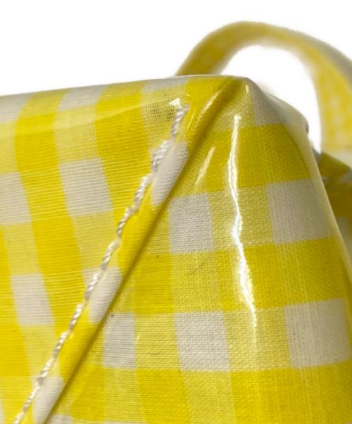 TEMBEA（テンベア）TEMBEA (テンベア) PAPER TOTE SMALL GINGHAM イエロー サイズ:下記参照の古着・服飾アイテム