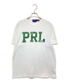 POLO RALPH LAUREN（ポロ・ラルフローレン）の古着「プリントTシャツ」｜ホワイト×グリーン