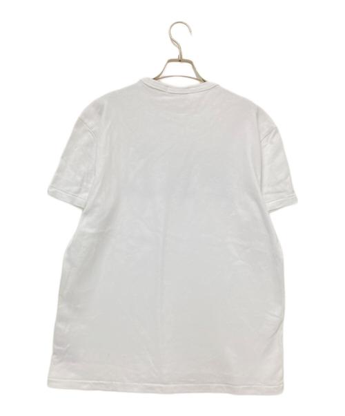 POLO RALPH LAUREN（ポロ・ラルフローレン）POLO RALPH LAUREN (ポロ・ラルフローレン) プリントTシャツ ホワイト×グリーン サイズ:Mの古着・服飾アイテム