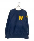 Championチャンピオン）の古着「90‘Sクルーネックスウェット」｜ネイビー