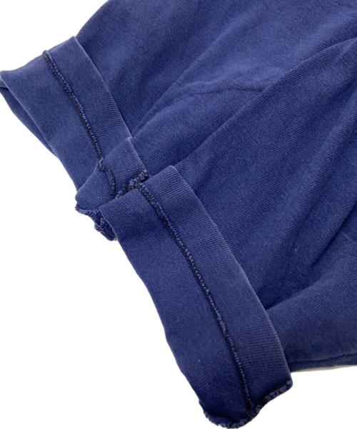 Champion（チャンピオン）Champion (チャンピオン) 70‘SナンバリングフットボールTシャツ ネイビー×イエロー サイズ:Lの古着・服飾アイテム