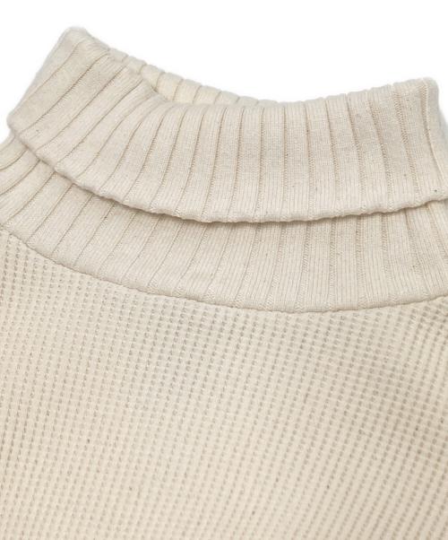 NIGEL CABOURN（ナイジェルケーボン）NIGEL CABOURN (ナイジェルケーボン) ハイネックカットソー アイボリー サイズ:48の古着・服飾アイテム