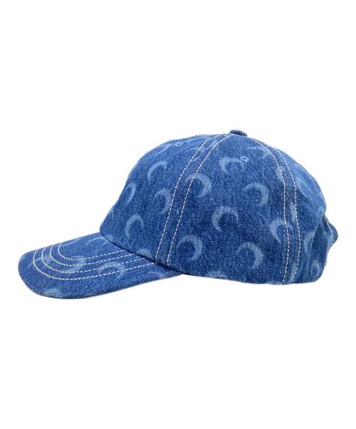 MARINE SERRE（マリーンセル）MARINE SERRE (マリーンセル) デニムベースボールキャップ インディゴ サイズ:下記参照の古着・服飾アイテム