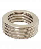 Maison Margielaメゾンマルジェラ）の古着「スクリューモチーフリング」｜シルバー