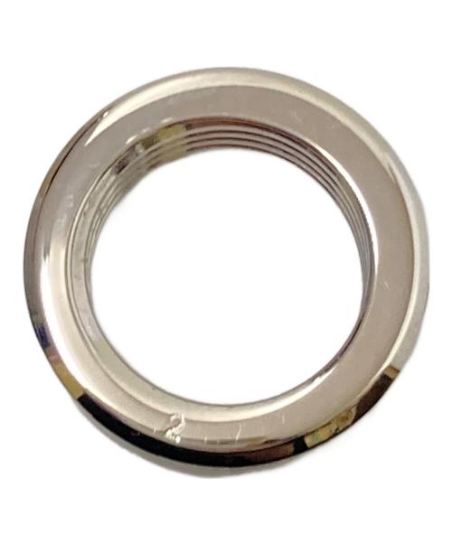 Maison Margiela（メゾンマルジェラ）Maison Margiela (メゾンマルジェラ) スクリューモチーフリング シルバー サイズ:9.5号の古着・服飾アイテム