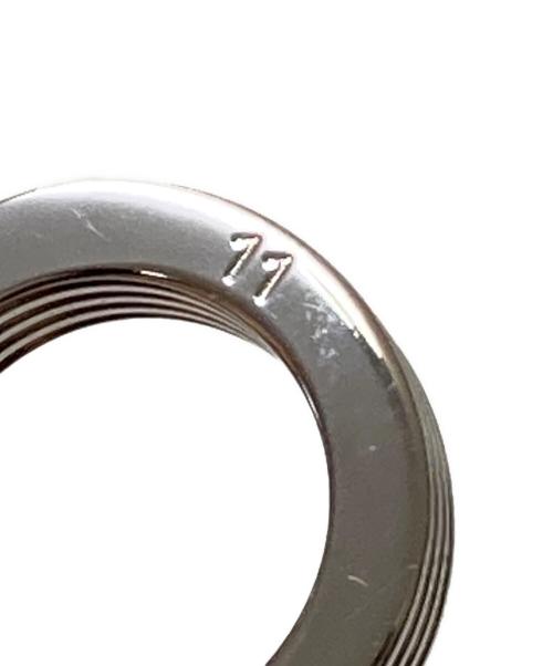 Maison Margiela（メゾンマルジェラ）Maison Margiela (メゾンマルジェラ) スクリューモチーフリング シルバー サイズ:9.5号の古着・服飾アイテム