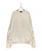 fitforフィットフォー）の古着「ロングスリーブカットソー」｜ベージュ