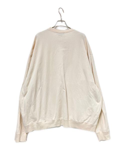 fitfor（フィットフォー）fitfor (フィットフォー) ロングスリーブカットソー ベージュ サイズ:Lの古着・服飾アイテム