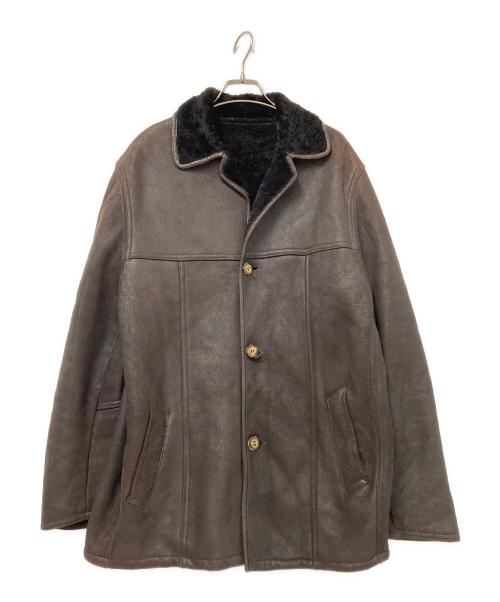 PABLO VALENTINO（パブロ・ヴァレンティノ）PABLO VALENTINO (パブロ・ヴァレンティノ) レザージャケット ブラウン サイズ:XLの古着・服飾アイテム