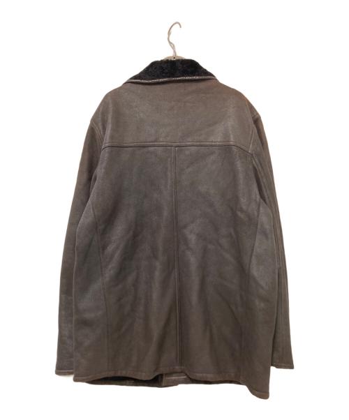 PABLO VALENTINO（パブロ・ヴァレンティノ）PABLO VALENTINO (パブロ・ヴァレンティノ) レザージャケット ブラウン サイズ:XLの古着・服飾アイテム