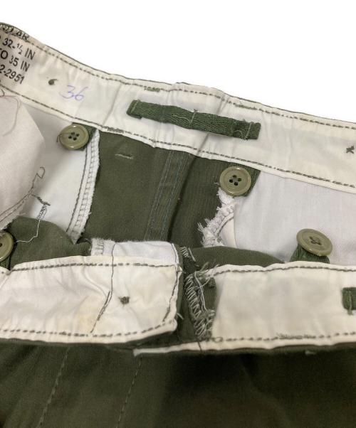 US ARMY（ユーエスアーミー）US ARMY (ユーエスアーミー) M-65 FIELD PANTS グリーン サイズ:36の古着・服飾アイテム