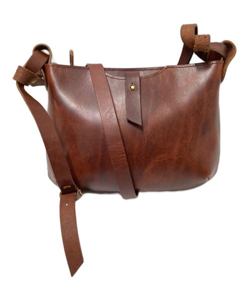 SLOW&CO（スロウアンドコー）SLOW&CO (スロウアンドコー) ハービーラッチショルダーバッグ ブラウン サイズ:下記参照の古着・服飾アイテム