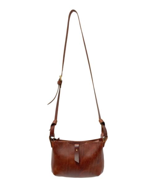 SLOW&CO（スロウアンドコー）SLOW&CO (スロウアンドコー) ハービーラッチショルダーバッグ ブラウン サイズ:下記参照の古着・服飾アイテム