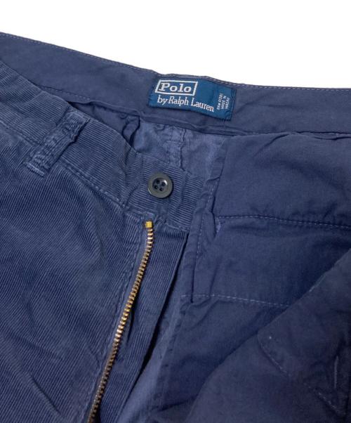 POLO RALPH LAUREN（ポロ・ラルフローレン）POLO RALPH LAUREN (ポロ・ラルフローレン) 90‘Sコーデュロイギミックカーゴパンツ ネイビー サイズ:W33×L32の古着・服飾アイテム