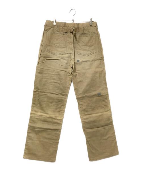 POLO RALPH LAUREN（ポロ・ラルフローレン）POLO RALPH LAUREN (ポロ・ラルフローレン) リペア加工チノパンツ ベージュ サイズ:下記参照の古着・服飾アイテム