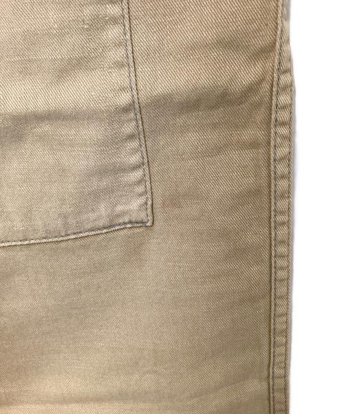 POLO RALPH LAUREN（ポロ・ラルフローレン）POLO RALPH LAUREN (ポロ・ラルフローレン) リペア加工チノパンツ ベージュ サイズ:下記参照の古着・服飾アイテム