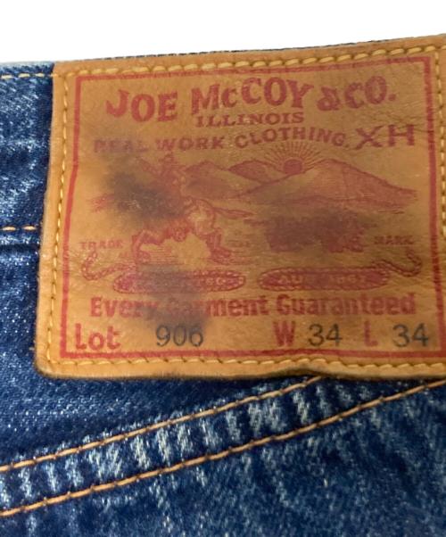 Joe McCOY（ジョーマッコイ）Joe McCOY (ジョーマッコイ) 906デニムパンツ インディゴ サイズ:W34の古着・服飾アイテム