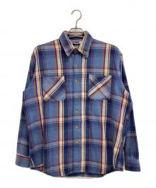 big mac（ビッグマック）の古着「ネルシャツ」｜ブルー