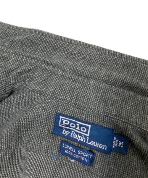 POLO RALPH LAUREN（ポロ・ラルフローレン）POLO RALPH LAUREN (ポロ・ラルフローレン) ポケット切替シャツ グレー サイズ:Mの古着・服飾アイテム