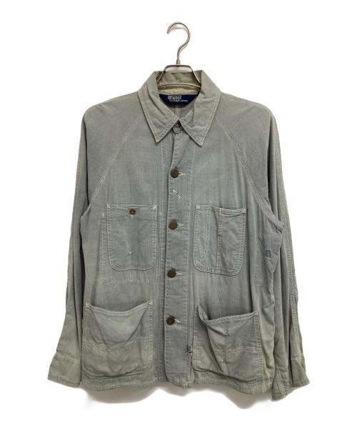 POLO RALPH LAUREN（ポロ・ラルフローレン）POLO RALPH LAUREN (ポロ・ラルフローレン) 90sデニムカバーオール インディゴ サイズ:LLの古着・服飾アイテム