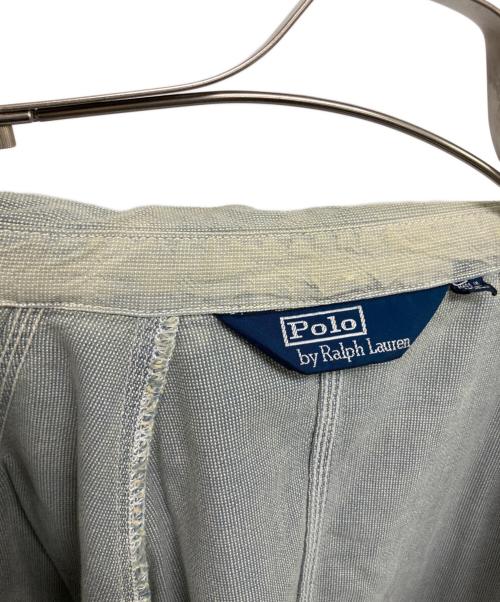 POLO RALPH LAUREN（ポロ・ラルフローレン）POLO RALPH LAUREN (ポロ・ラルフローレン) 90sデニムカバーオール インディゴ サイズ:LLの古着・服飾アイテム
